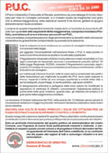 manifesto DS sul PUC